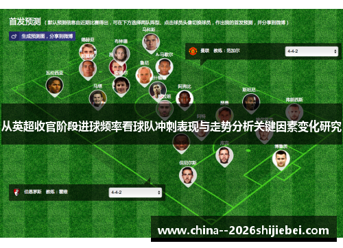 从英超收官阶段进球频率看球队冲刺表现与走势分析关键因素变化研究 从英超收官阶段进球频率看球队冲刺表现与走势分析关键因素变化研究